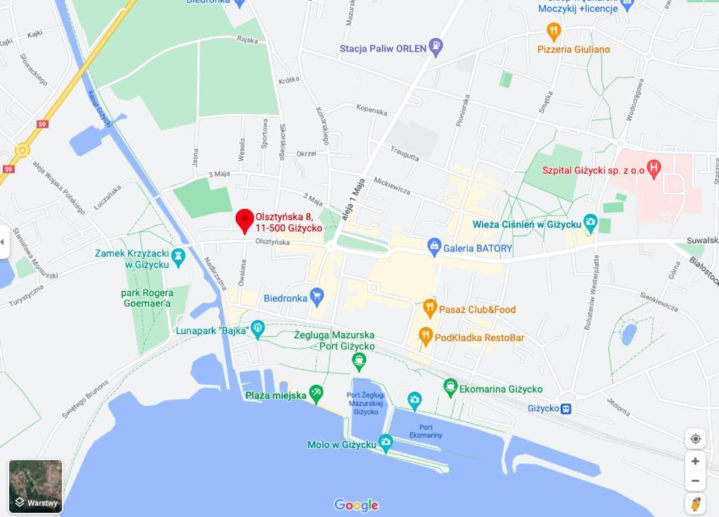 Marco Apartment 8 Giżycko Zewnętrze zdjęcie